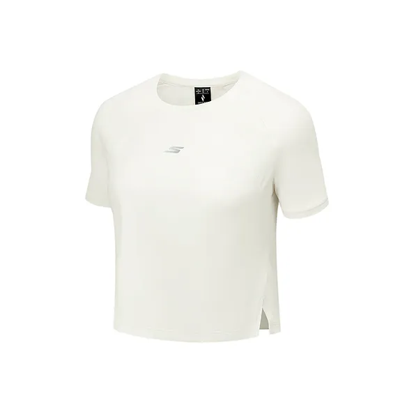 Skechers T Shirt Women's Tofu White/0211-0