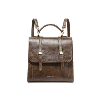 TUCANO PU Backpack Women's Mocha