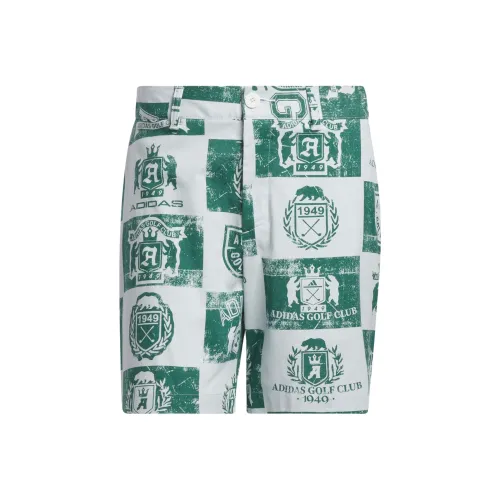 adidas guide Go To Printed Shorts Sports Shorts Men's Light Green