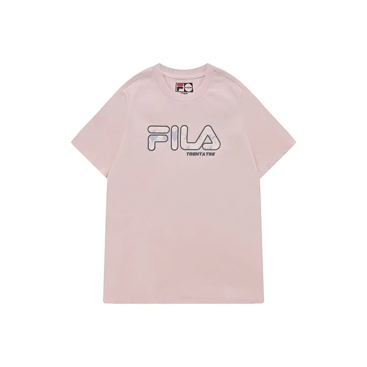 FILA FUSION T Shirts Women's Bright And Pink-0