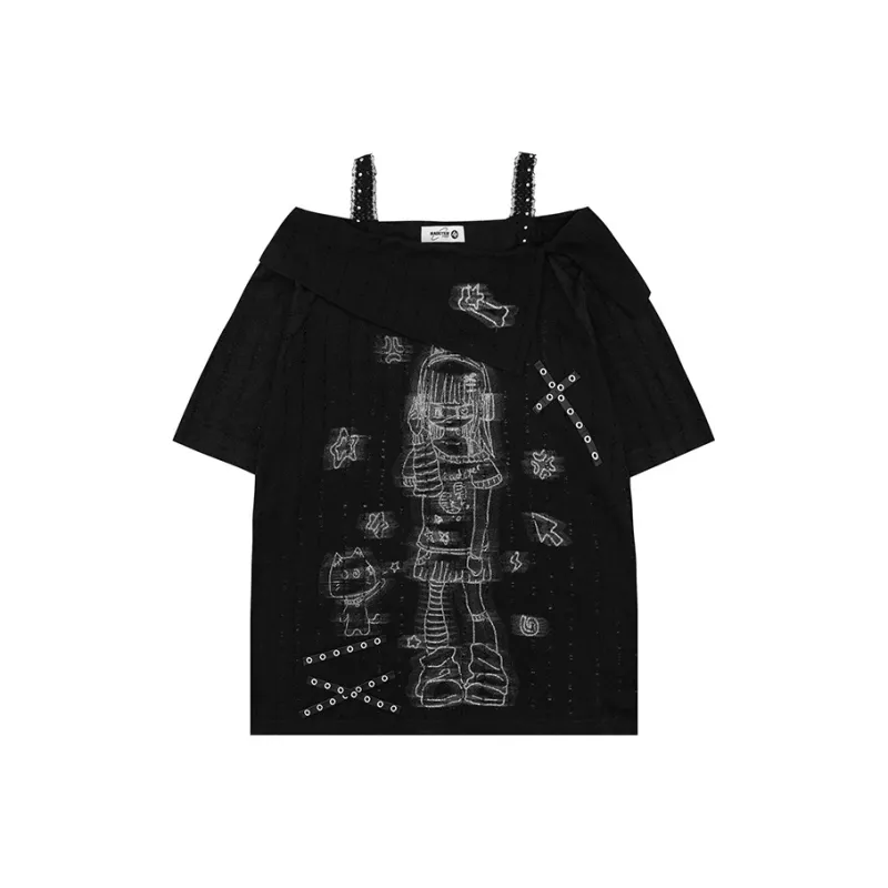 ABCMININ Regular T Shirt Women's-2