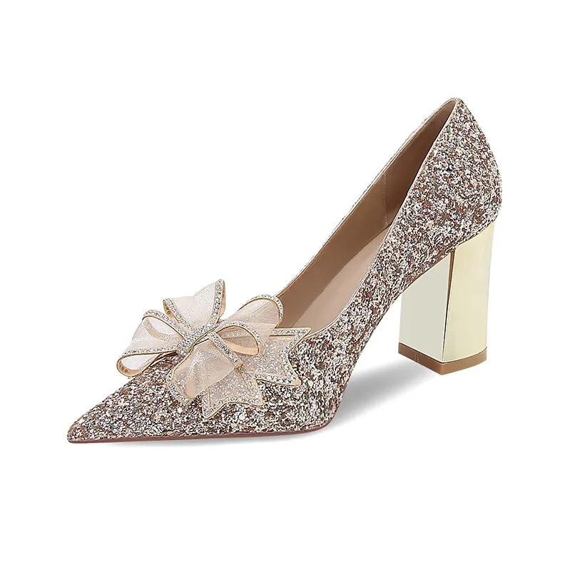 KATHRYN WILSON Chunky Heel High Heels Women's-4