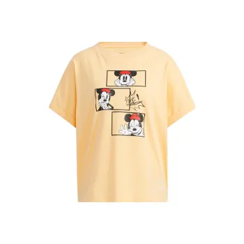 Adidas Neo x Disney Batwing Sleeve T Shirt Women's Apricot
