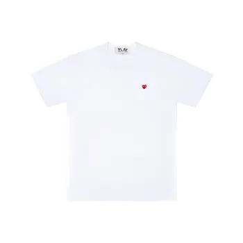 CDG Play Regular T Shirt Women's White
