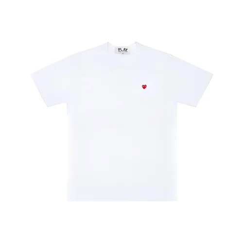 CDG Play Regular T Shirt Women's White