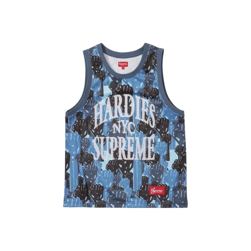 Supreme Camo Basketball Jersey-3