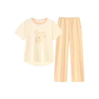 Top Melon Pajama Set Women's Image Color