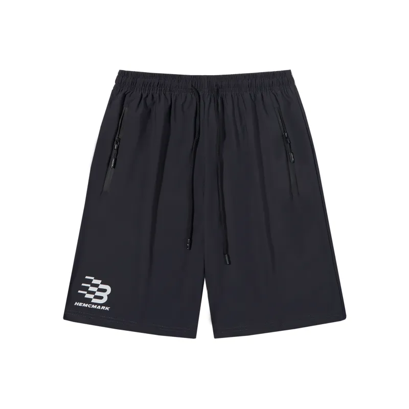 HEMC Casual Shorts Unisex Black-32