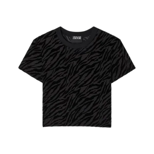 VERSACE Zebra devoré T shirt