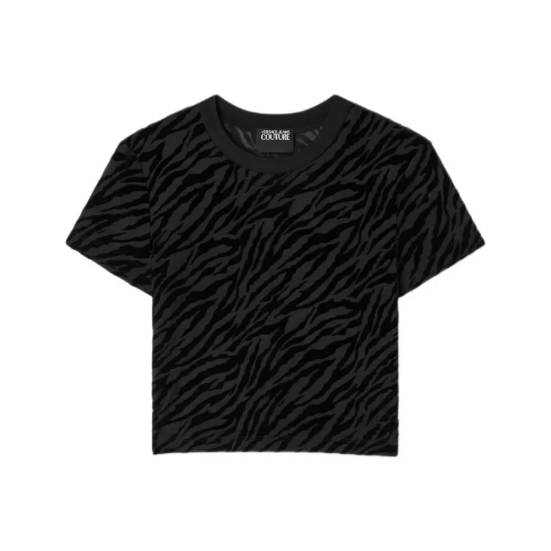 VERSACE Zebra devoré T shirt-0