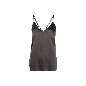 Alysi V Neck Sleeveless Top