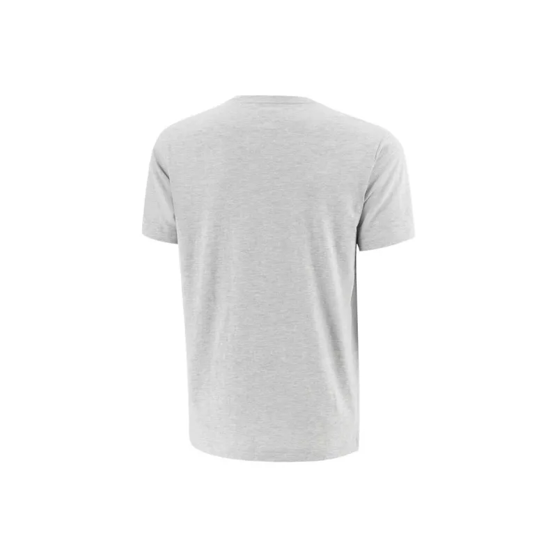 Speedo Unisex Short Sleeve Tee Gray T Shirt Unisex Gray-1
