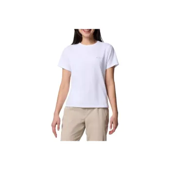 Columbia Sun Trek Regular T-Shirt Women's White