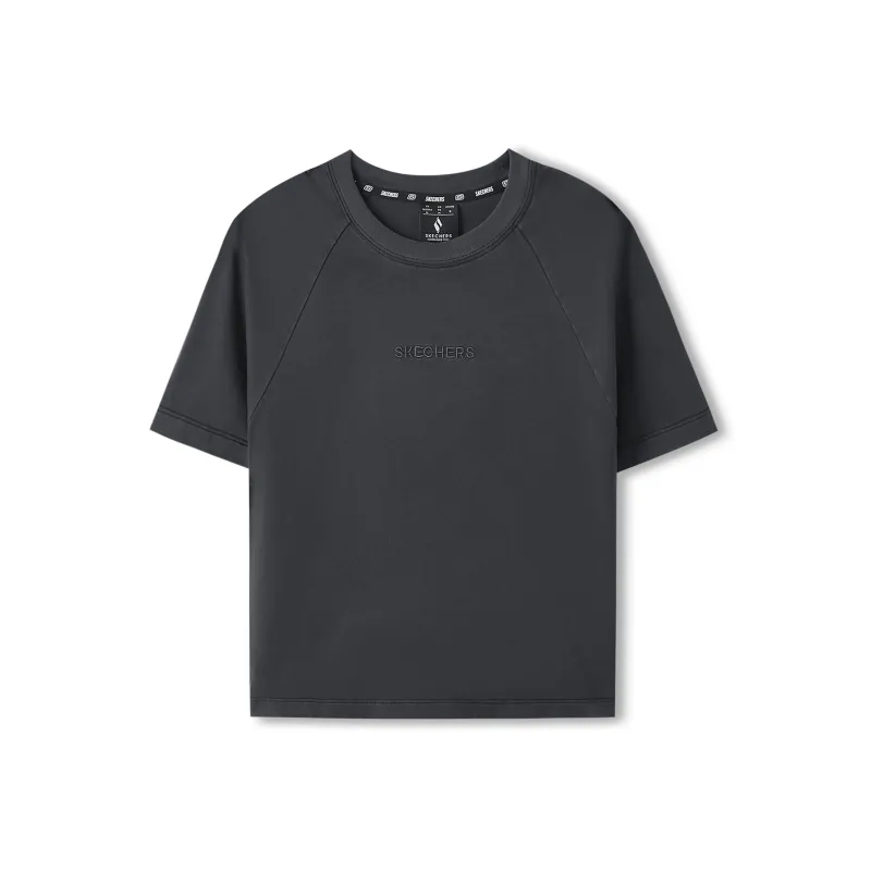 Skechers T-Shirt Women's Smoky Gray-0