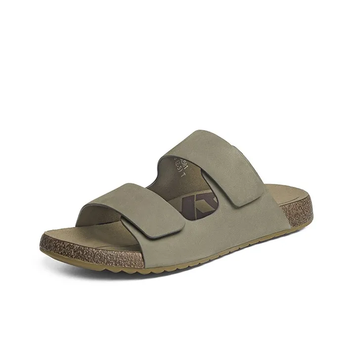 RED DRAGONFLY Rubber Sole Slip Resistant Slide Slippers Men's-1