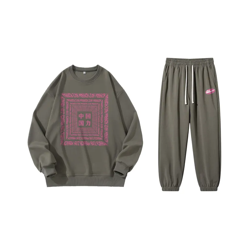 WARRIOR Sweatshirt Sets Unisex-2