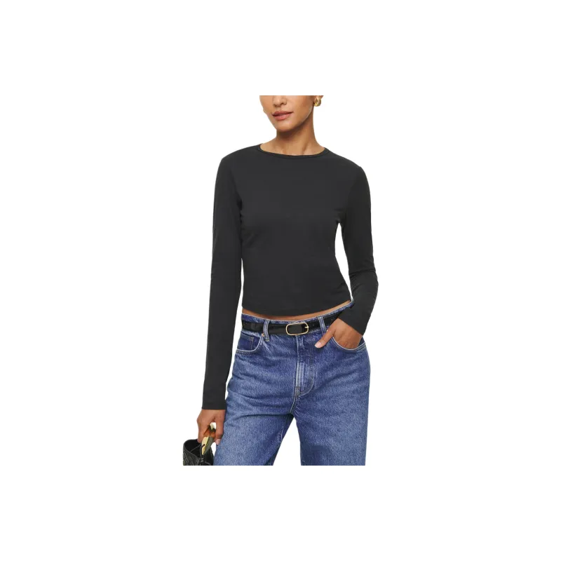 REFORMATION T-Shirt Women's Black-0