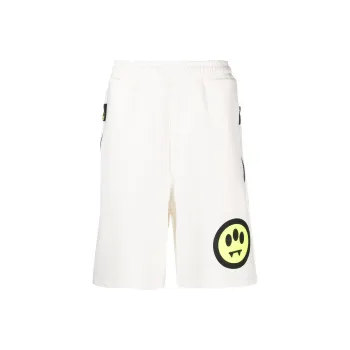 Barrow Logo-Printed Thigh-Length Track Shorts