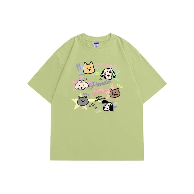 PANDA BASE T Shirts Unisex-6