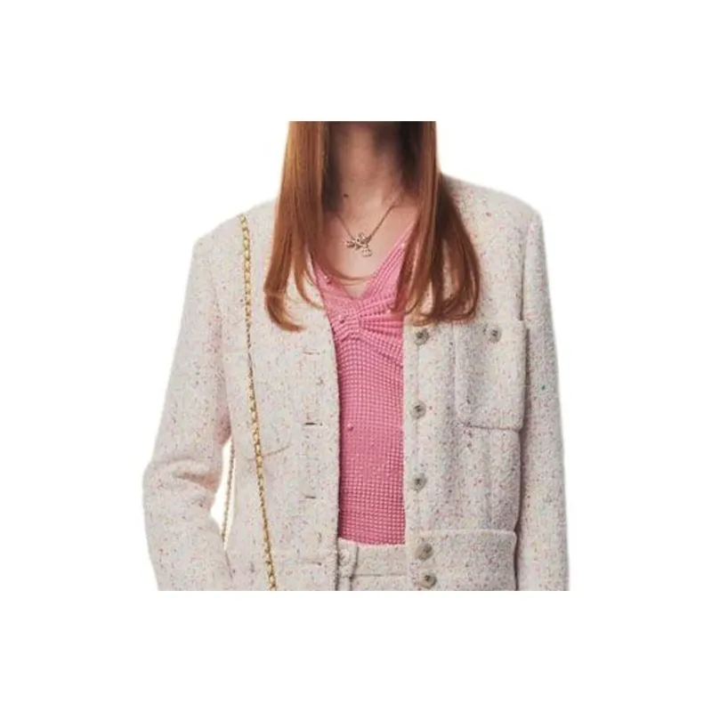 CHANEL 25P Jackets & Coats Women's White-4
