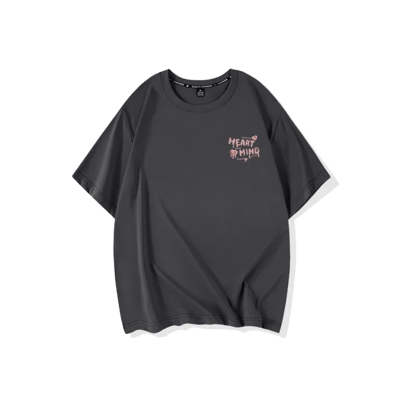 Cotton Drop Shoulder Sleeve T Shirt Unisex-4