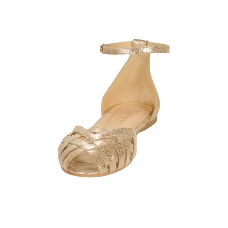 JONAK Doo One Strap Sandals Women's Gold-3