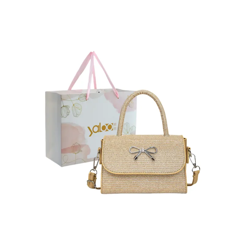 Yalu PU Crossbody Handbag Unisex Black/Pink/Gold/Silver-10