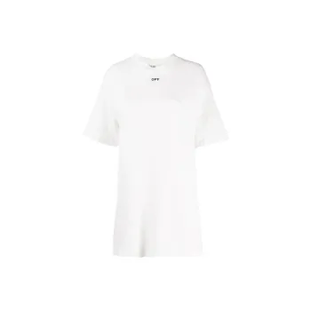 OFF WHITE Micro Logo Boxy Fit T shirt