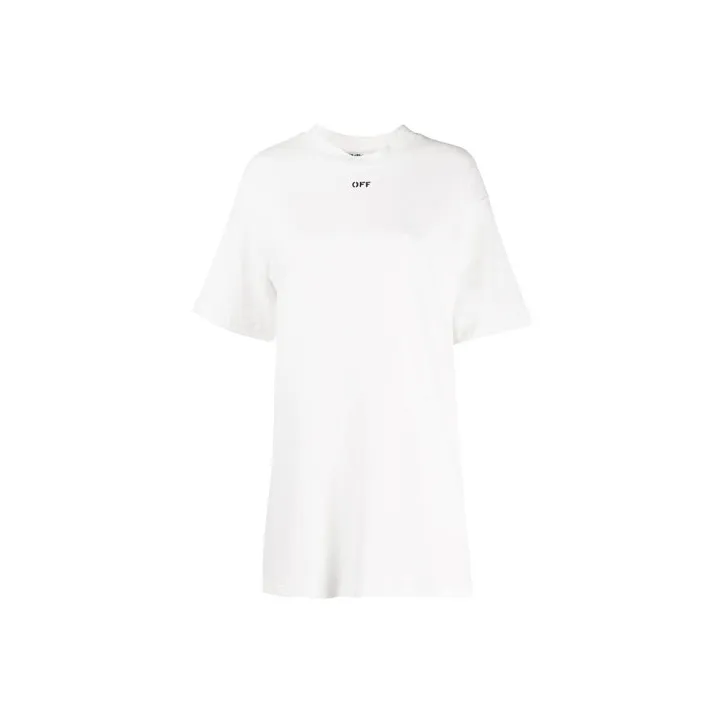 OFF WHITE Micro Logo Boxy Fit T shirt-0