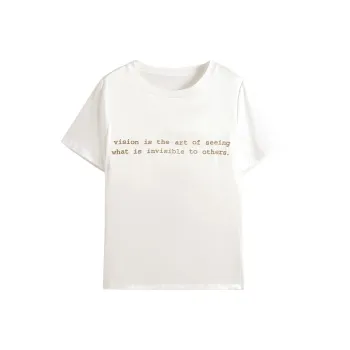 Famanxuan T Shirt Women's White