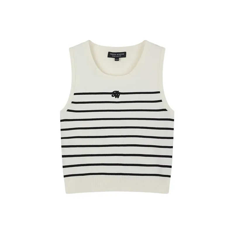Teenie Weenie Tank Top Women's Ivory-0