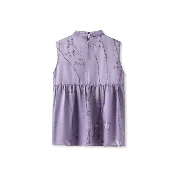 CHARM PICK Tank Tops Women's Purple