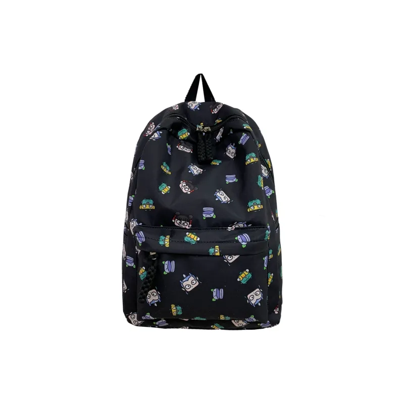 ZOGA Composite Cloth Backpack Regular Unisex Ecru/Black/Yellow-2