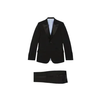 GUCCI SS23 Business Suit Men's Black