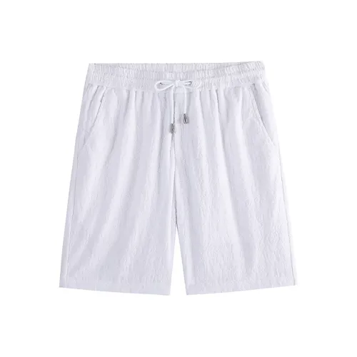 ANDREW MACKENZIE Casual Shorts Men's White
