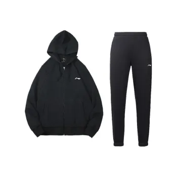 LiNing Sweatshirt Set Men's Black