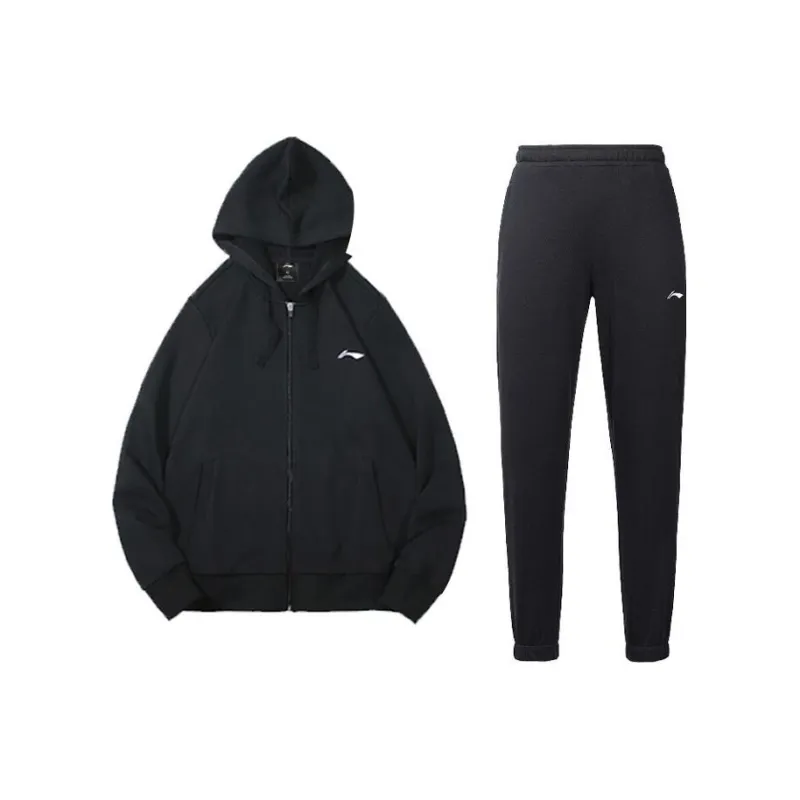 LiNing Sweatshirt Set Men's Black-0