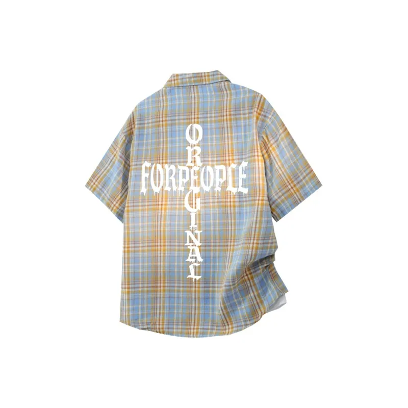 FAX FOR FMACM Shirt Unisex Pink Plaid-5