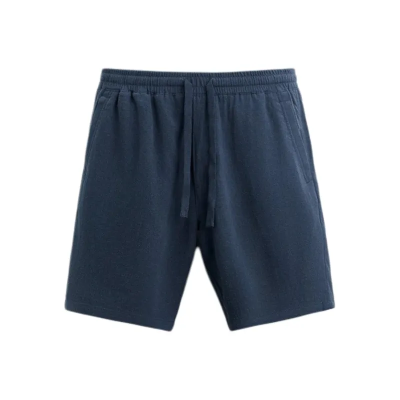 ZARA Casual Shorts Men Blue-0
