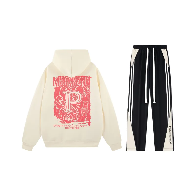 Pepe The Frog Sweatshirt Sets Unisex-12