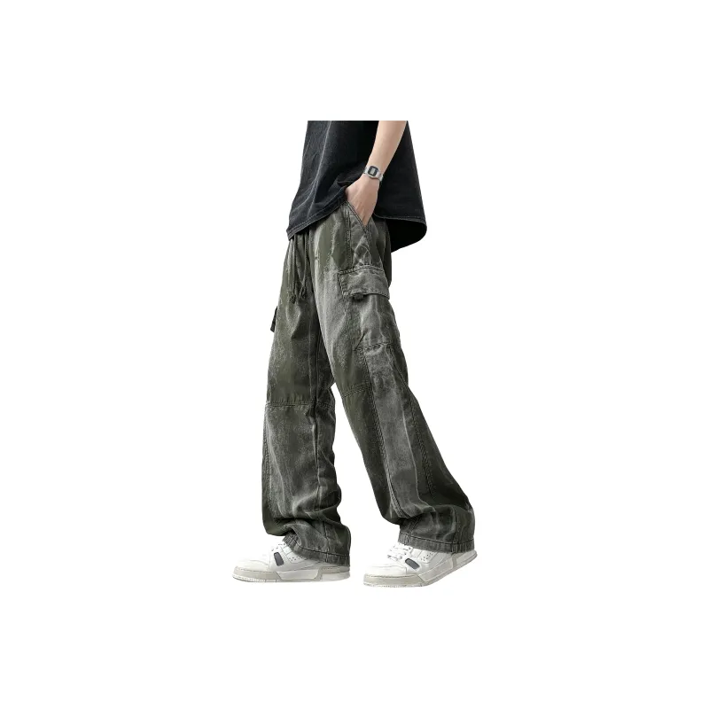 MARK WAFFLE Casual Pants Unisex-11