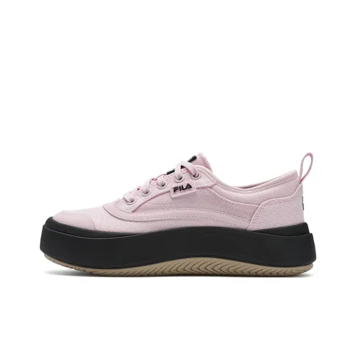 FILA JELLYFISH Shoes Abrasion Resistant Lightweight Slip Resistant Low Top Canvas Shoes Women's Pink