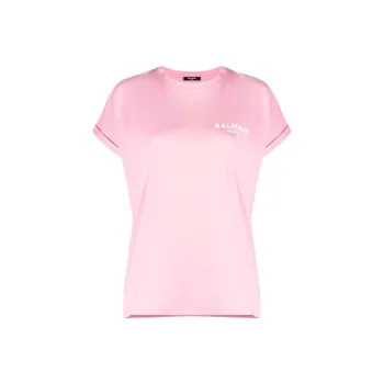 BALMAIN T Shirts Women's Pink