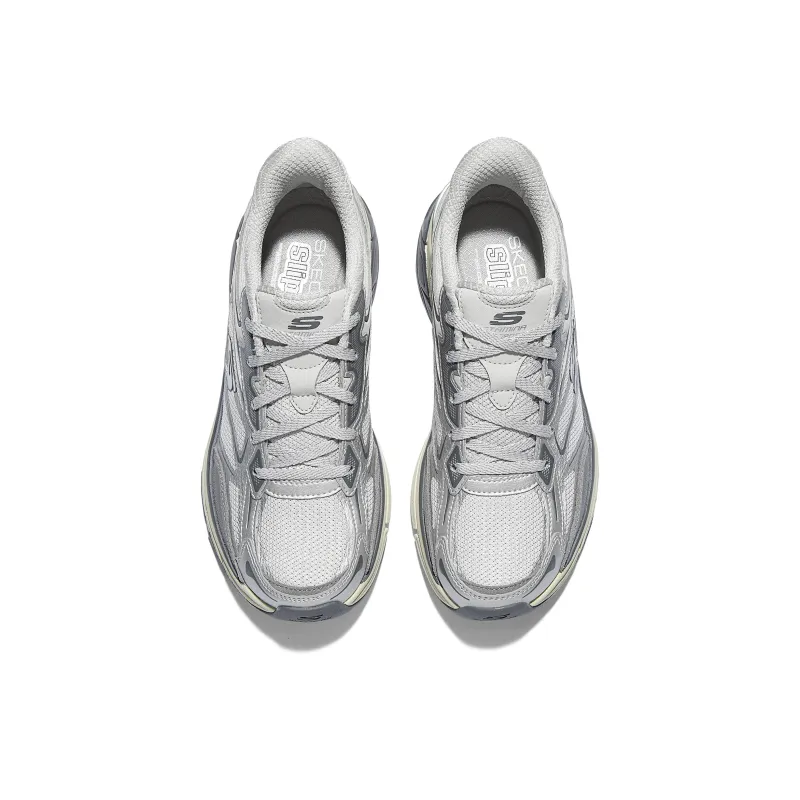Skechers Low Top Chunky Sneakers Women's Silver-2