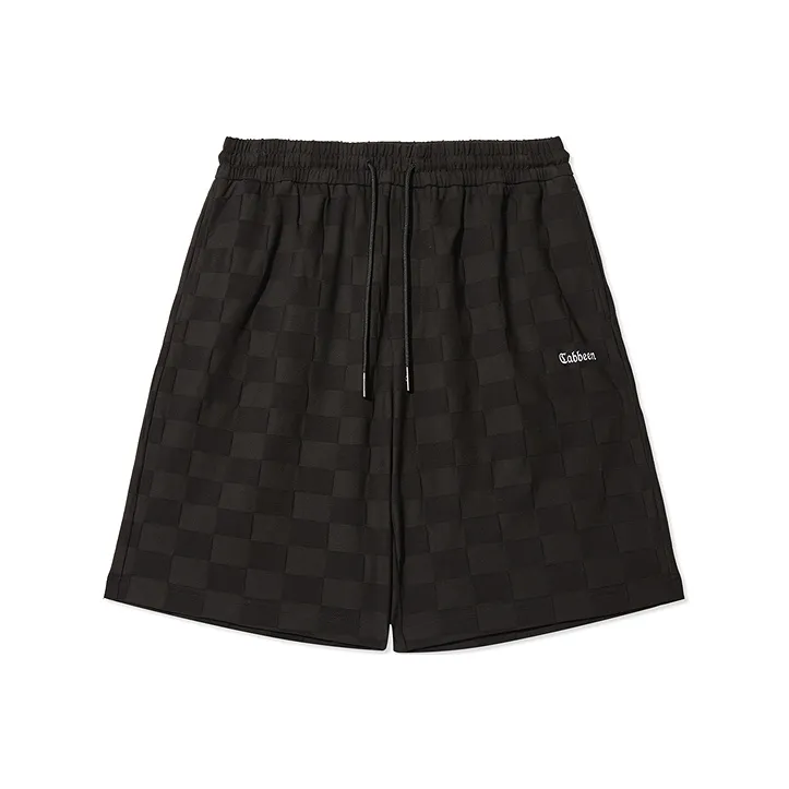 Cabbeen Casual Shorts Men's Coal Black-0