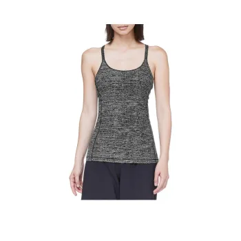 Lululemon Free To Be Tank Tops Women's Ice Black And White