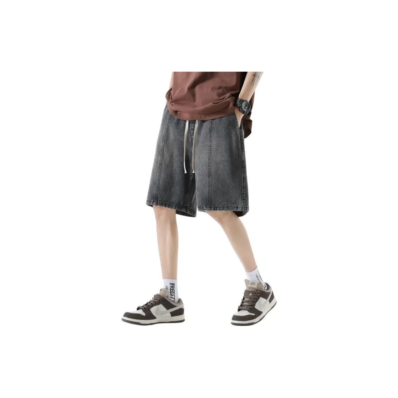 Lightning X Storm Denim Shorts Unisex-5