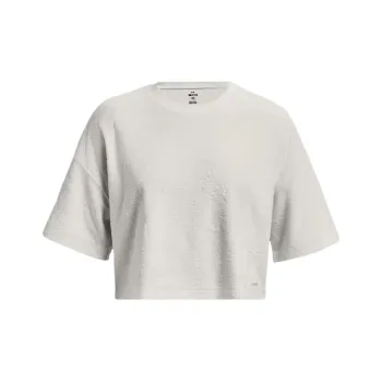 Under Armour Journey Crop Tops Women's Mist Gray