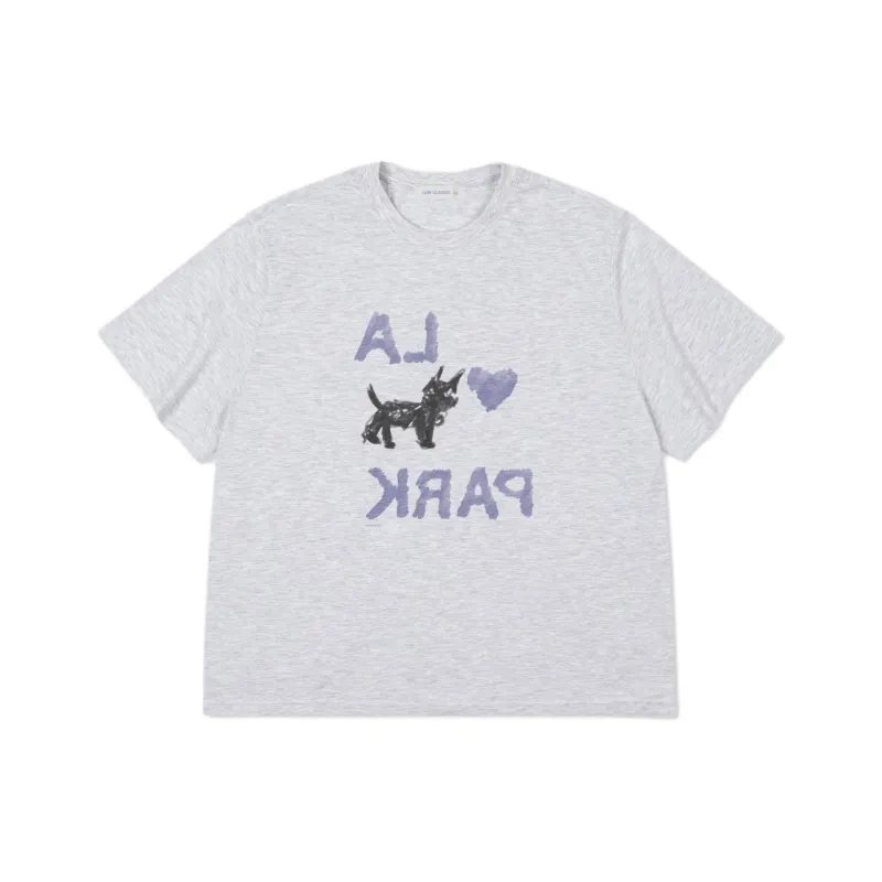 LOW CLASSIC T Shirt Women's LIGHT MELANGE GREY/Light Mixed Gray-0