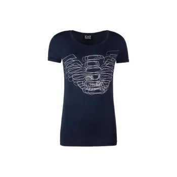 EMPORIO ARMANI T Shirts Women's Marine Blue
